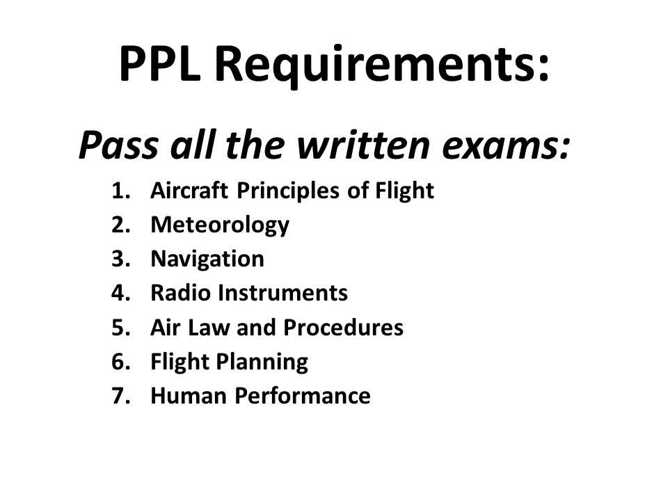 Private Pilot Ground School Courses